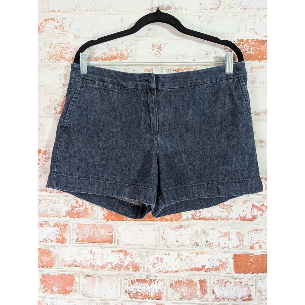 Gap Denim Shorts Womens 10 Dark Blue Cotton Casual Summer 4 Inseam